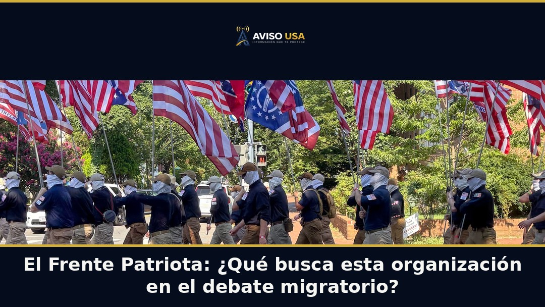 El Frente Patriota: ¿Qué busca esta organización en el debate migratorio?